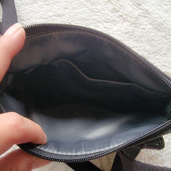 Coach Canvas Black Crossbody Bag - Picture 2 of 3